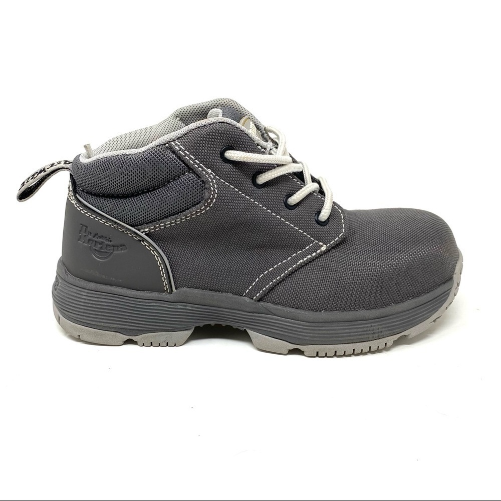 Dr Martens Women’s Grey Harper SD Chukka Industrial Safety toe Boots Size 4
